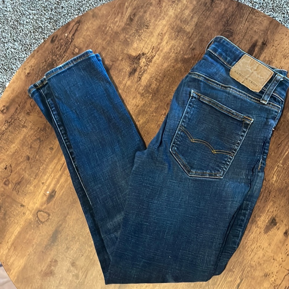 American Eagle slim straight next level flex jeans